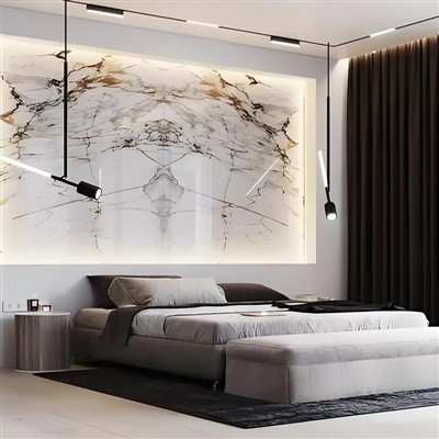 Paret de marbre UV per al dormitori